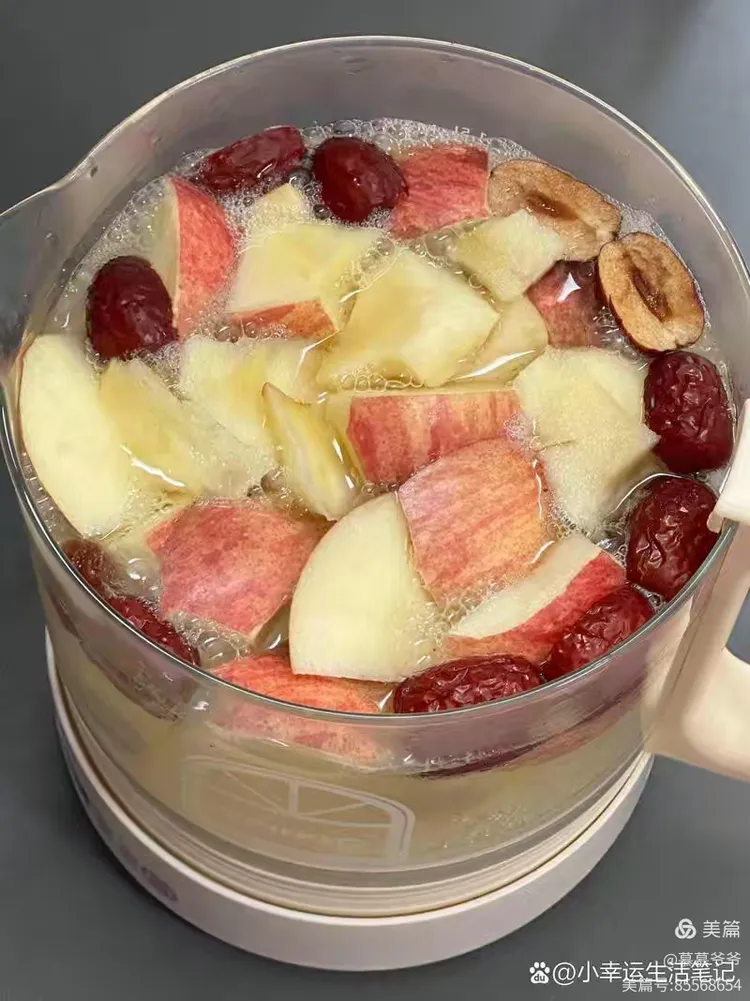 .健康养生《煮苹果水》